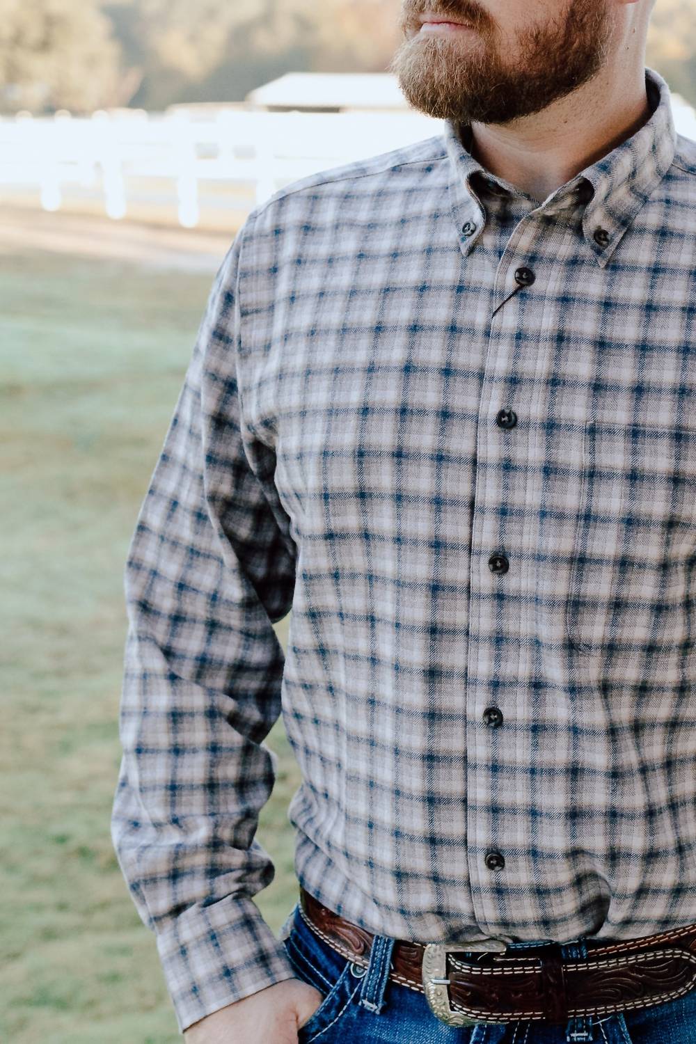 Madison Creek Outfitters - Plaid Long Sleeve Flannel
