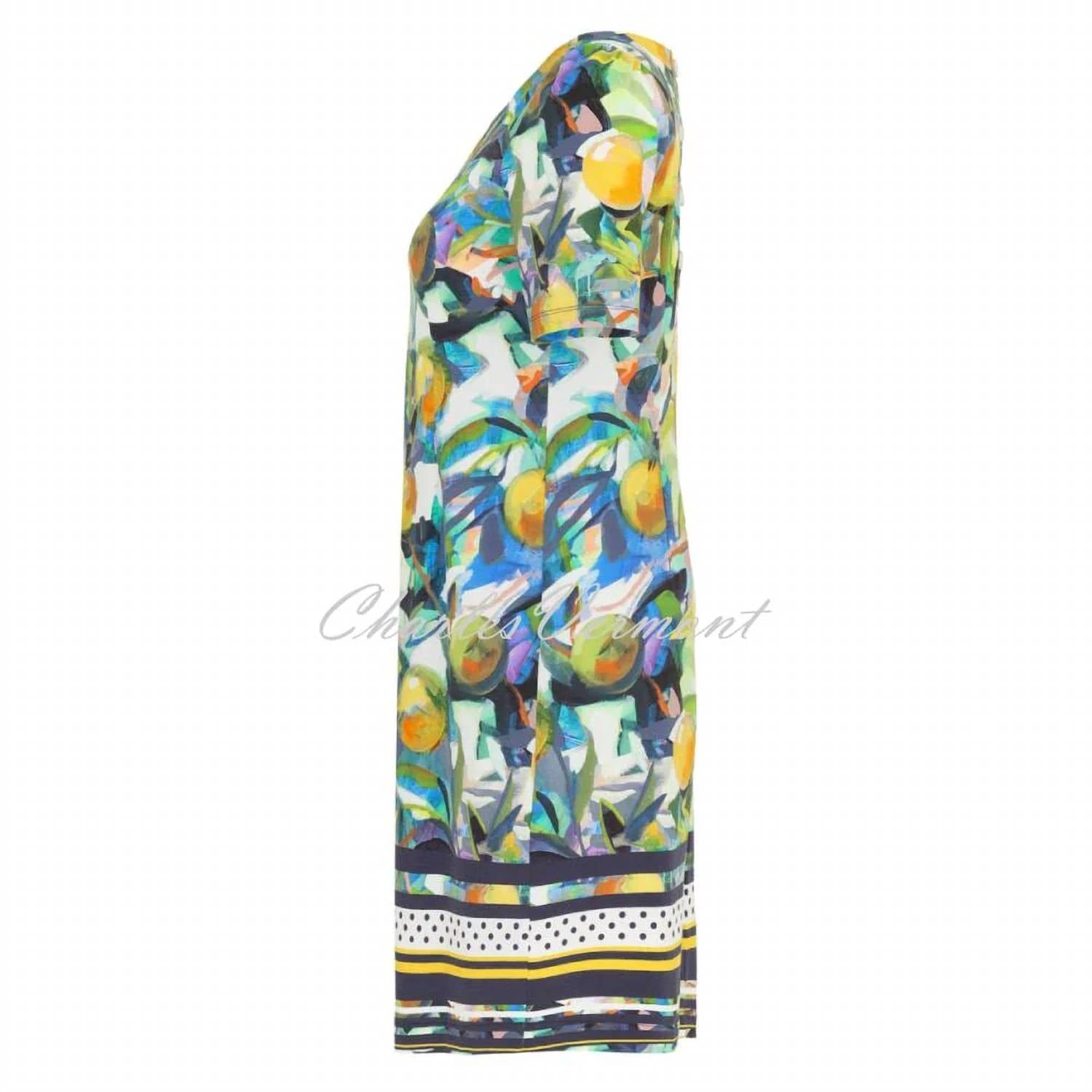Dolcezza - 'orangerie' Printed Dress