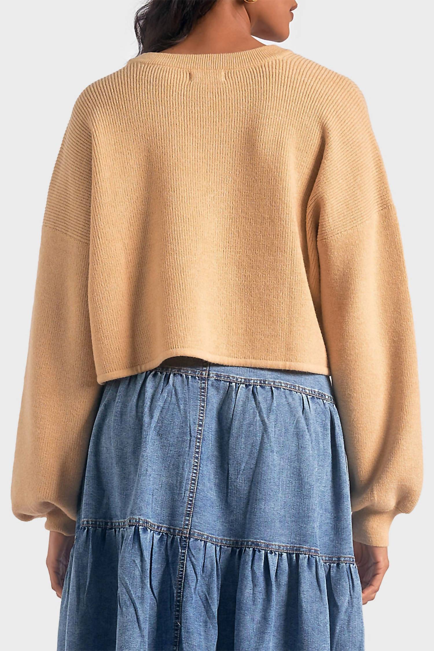 Elan - Drawstring Pullover Sweater