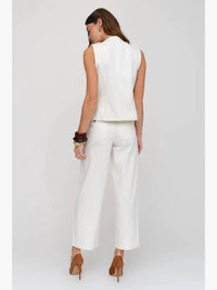 Oliver Logan - Button Front Denim Tailored Vest