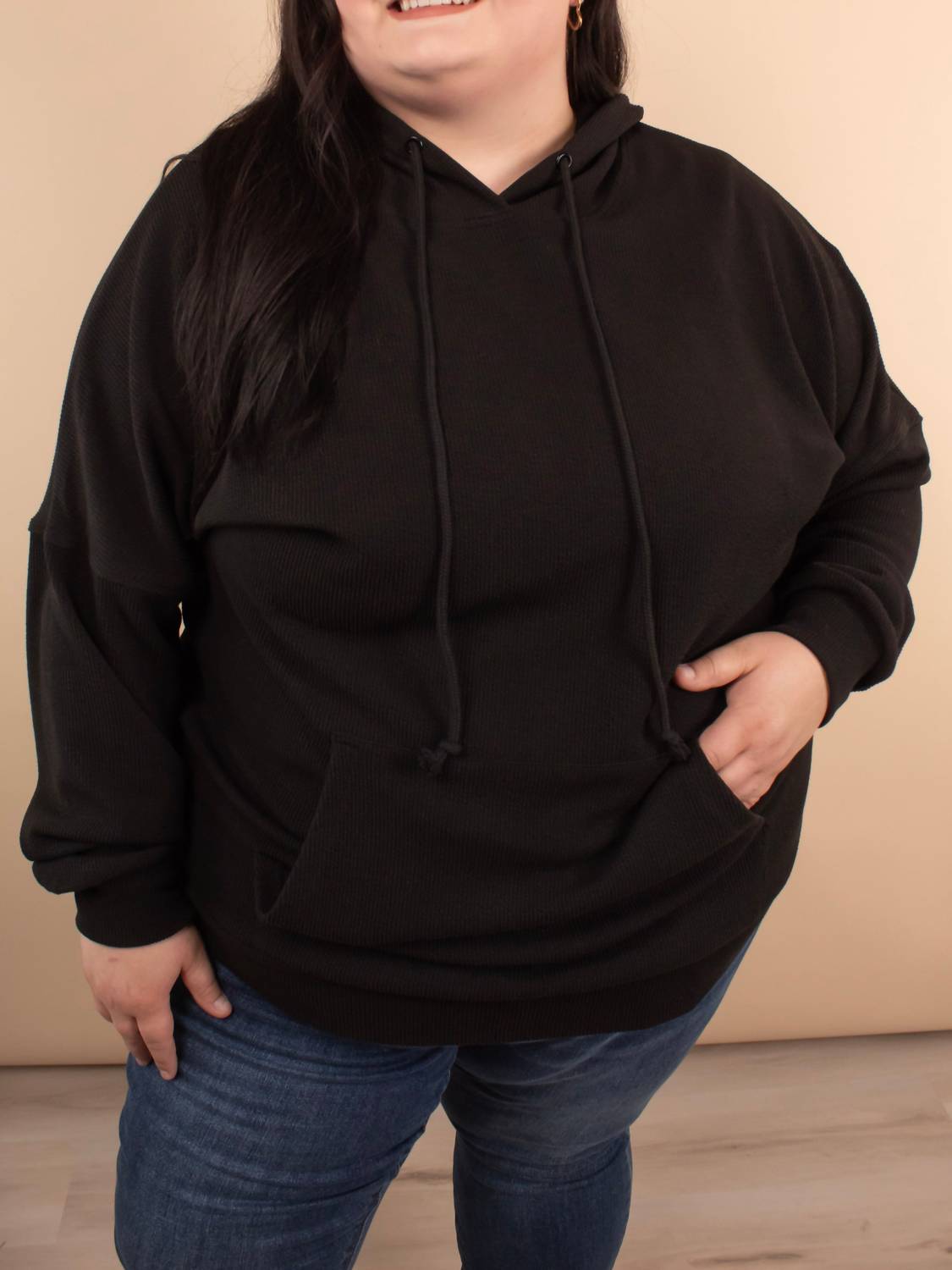 Michelle Mae - Kacey Ribbed Hoodie