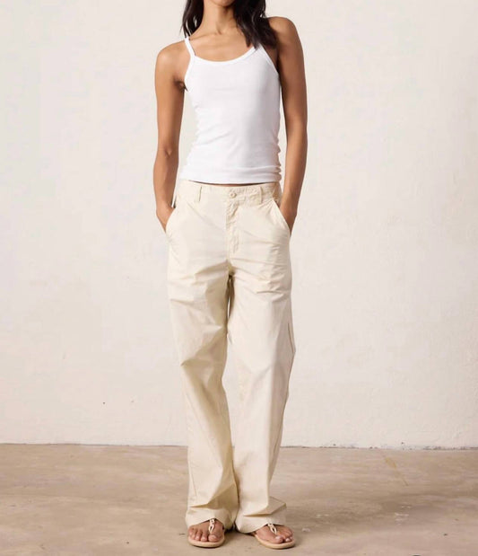 Nsf - Elias Wide Leg Mineral Print Baker Pant