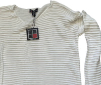 Carré Noir - Women's Rib Long Sleeve Sweater