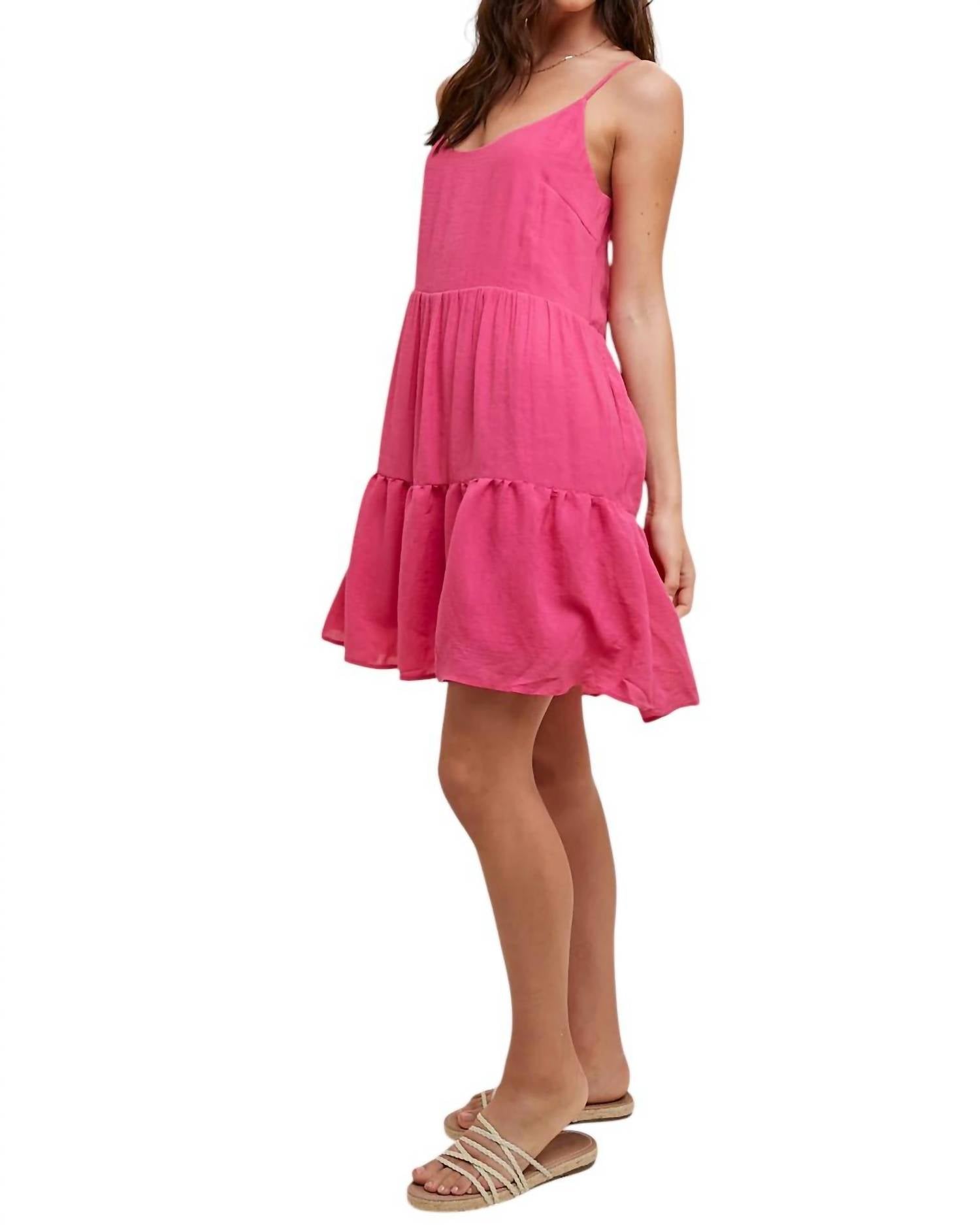 Wishlist - Tiered Mini Dress