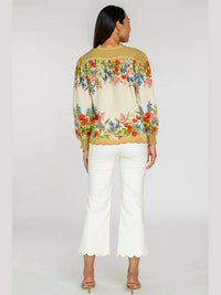 Elizabeth James The Label - Emily Balloon Sleeves Top