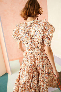 Ulla Johnson Lisette dress in pearl - women's dress - alternate view