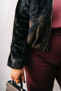Bishop + Young - Faux Fur Jacket