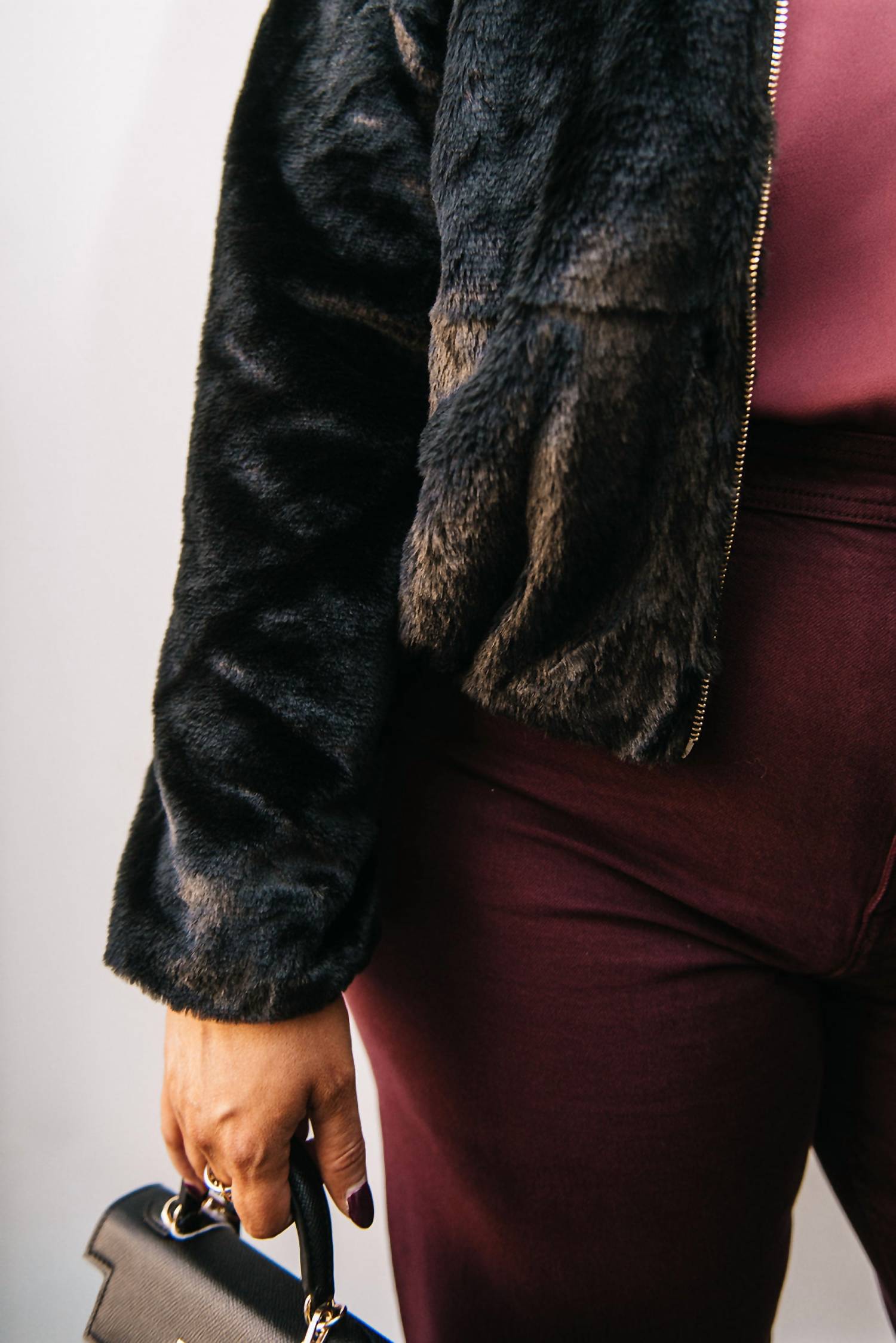 Bishop + Young - Faux Fur Jacket
