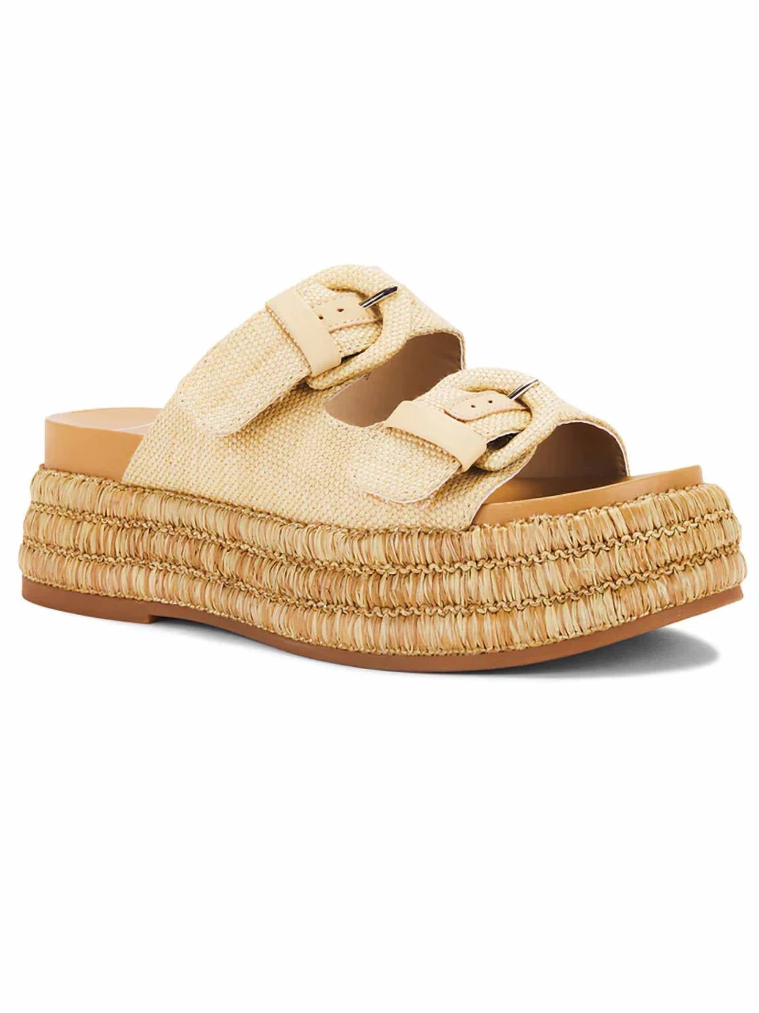 Dolce Vita Women's Witny Sandal in light natural - women's sandal - detail view