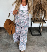 BLAKELEY Hunting Karli Ribbed Relaxed Fit Jumpsuit in camo - women's pants - alternate view