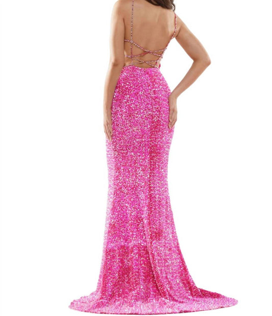 Colors Dress - Sequin Mermaid Prom Gown
