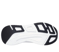 Skechers Black Max Cushioning Elite Shoes in white black - women's sneaker - alternate view