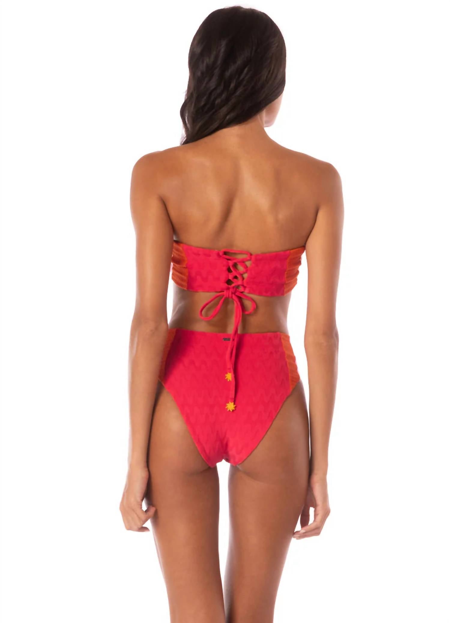 Maaji - Nomad Strapless Bandeau Bikini Top