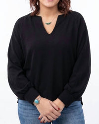 Yelete - Sofie Soft Raglan Long Sleeve Top