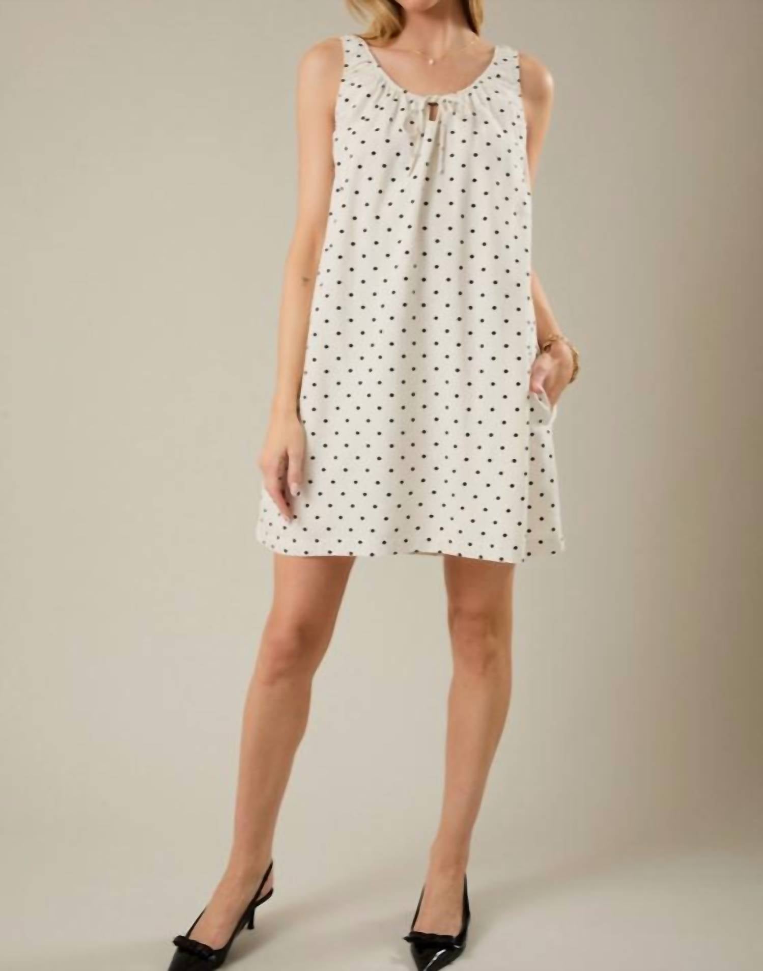 Sunday Edition - Gemma U-Neck Mini Dress