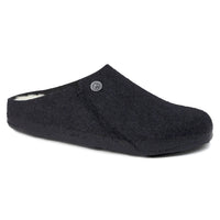 BIRKENSTOCK Men's Zermatt Rivet Shearling Slippers in anthracite - men's loafer