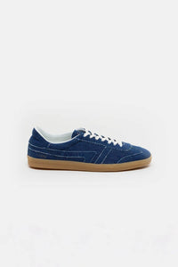 CLOSED Women's Denim Sneaker in mid blue - women's sneaker