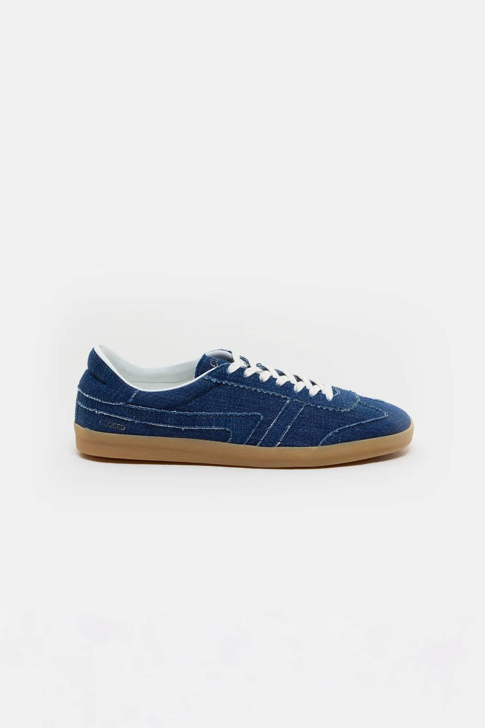 CLOSED Women's Denim Sneaker in mid blue - women's sneaker