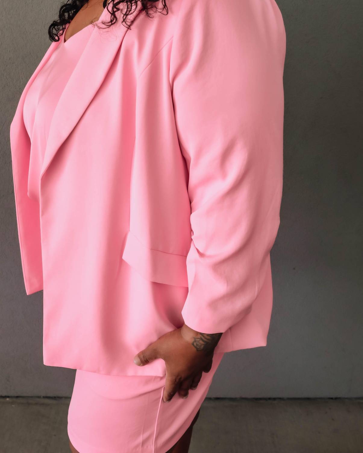 Skies Are Blue - Haven Blazer - Plus