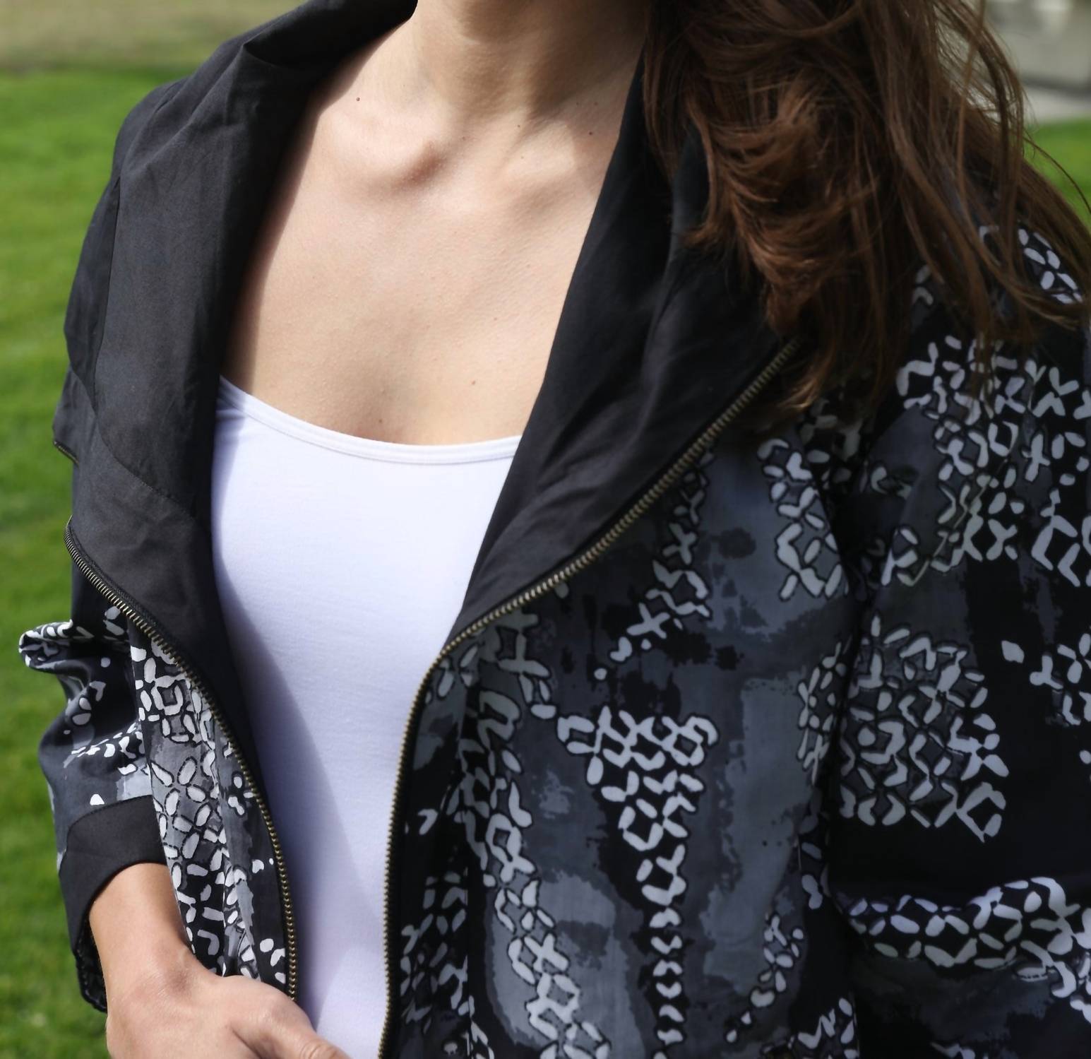 Kikisol - Hatch Reversible Short Jacket With Zipper