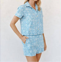 Bella Dahl - Short Sleeve Pocket Button Down Shirt