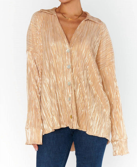 Show Me Your Mumu - Christmas Dinner Satin Top
