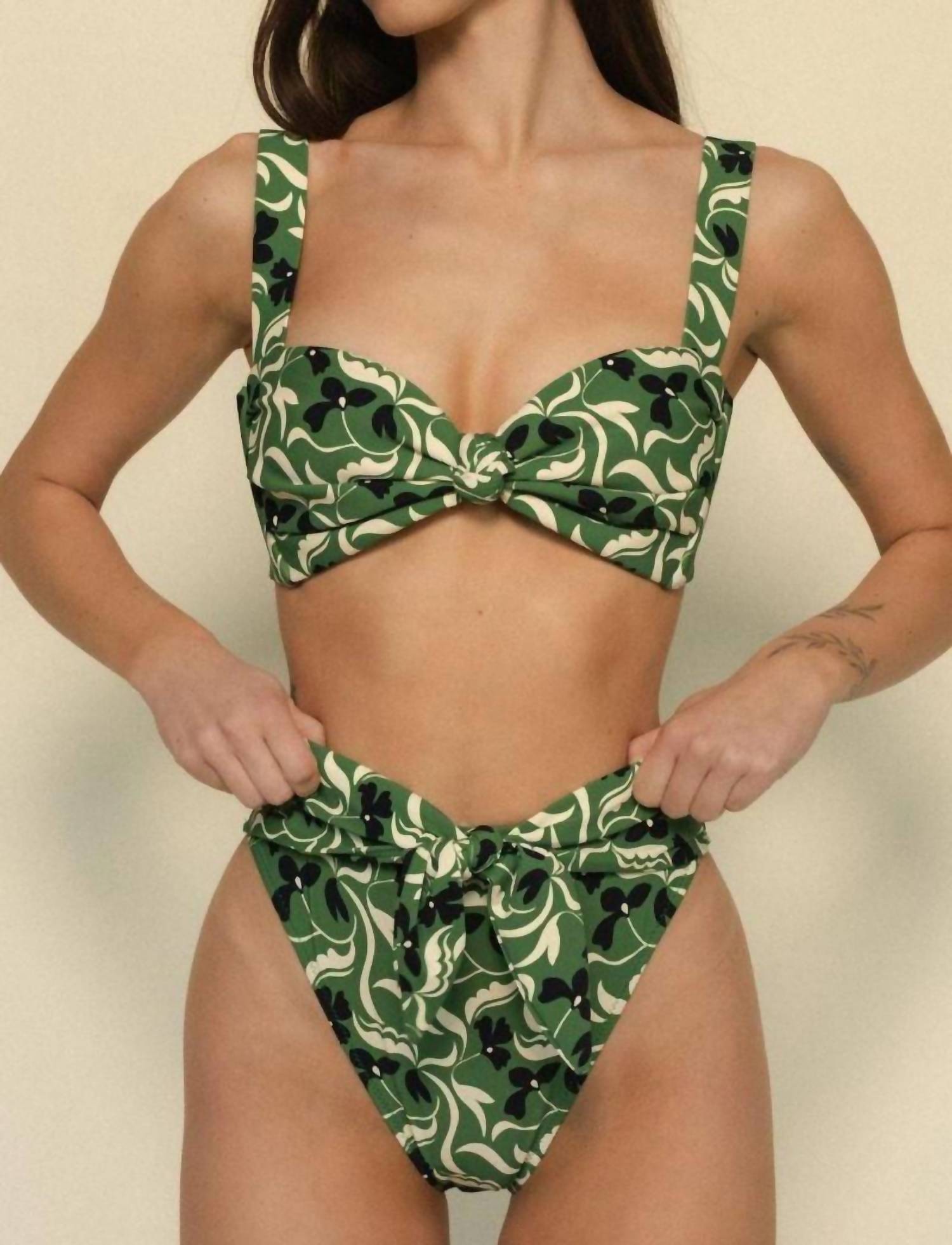 Montce - Paula Tie-up Bikini Bottom