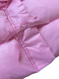 Tweenstyle - Girl's Ruffle Puffer Vest With Bows