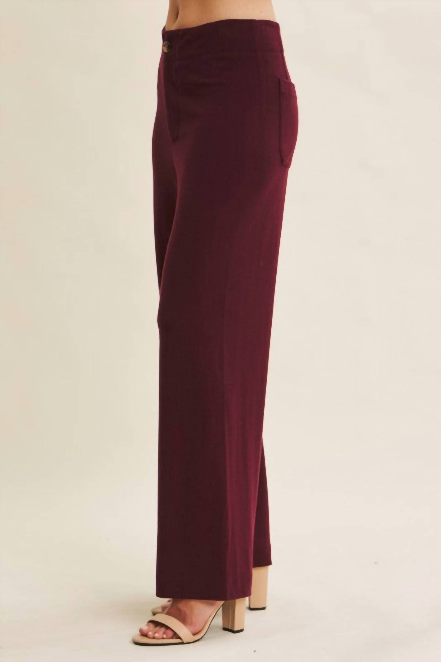 In February - Thermal Straight Leg Pant