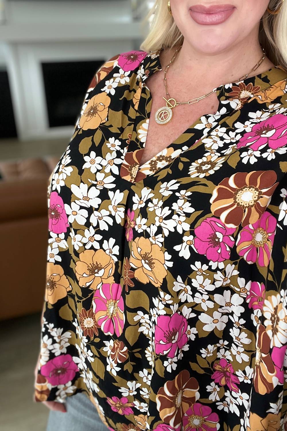 Andree By Unit - Take Another Chance Floral Print Top