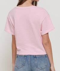 Active Basic - Short Sleeve French Terry Short Top