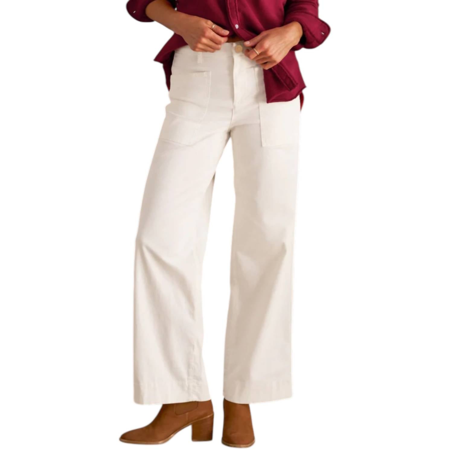 Frank & Eileen - Women's Limerick Wide-leg Carpenter Pant