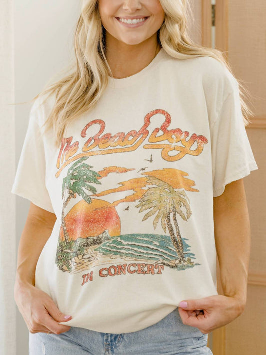 Livylu - Beach Boys In Concert Thrifted Graphic Tee