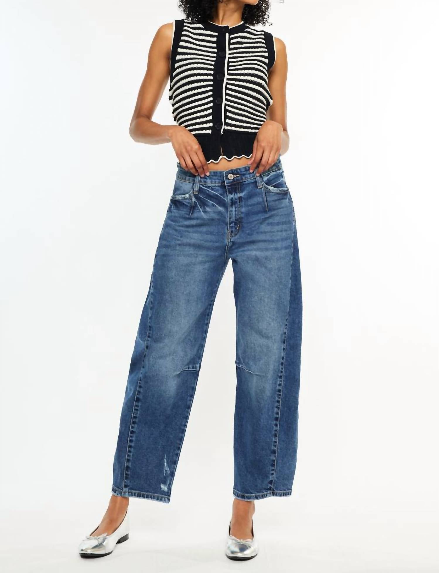 Kancan - Vintage Horseshoe Jeans