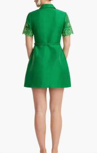 Leo Lin - Brigitte Applique Mini Dress