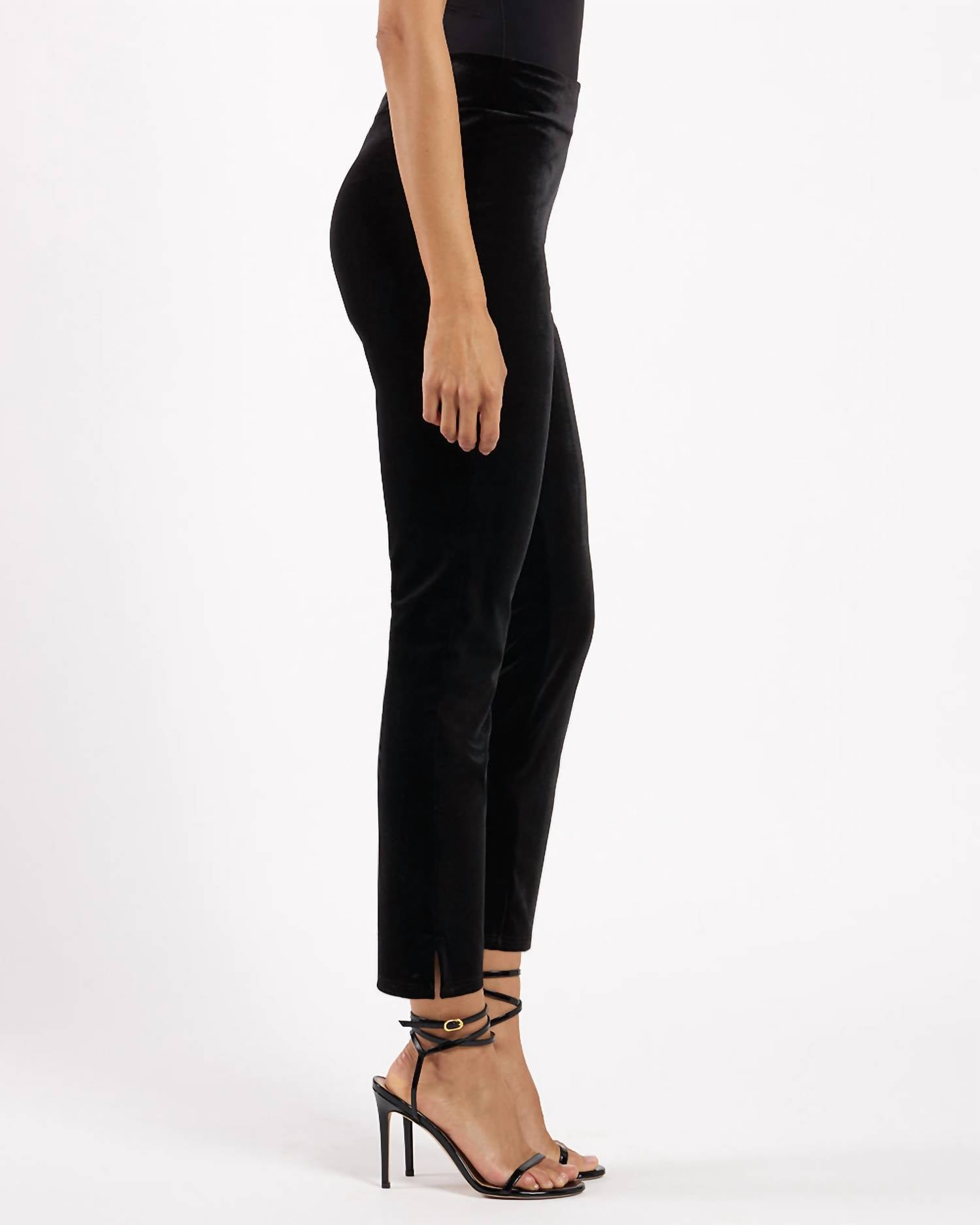 Jude Connally - Velvet Split Ankle Pants