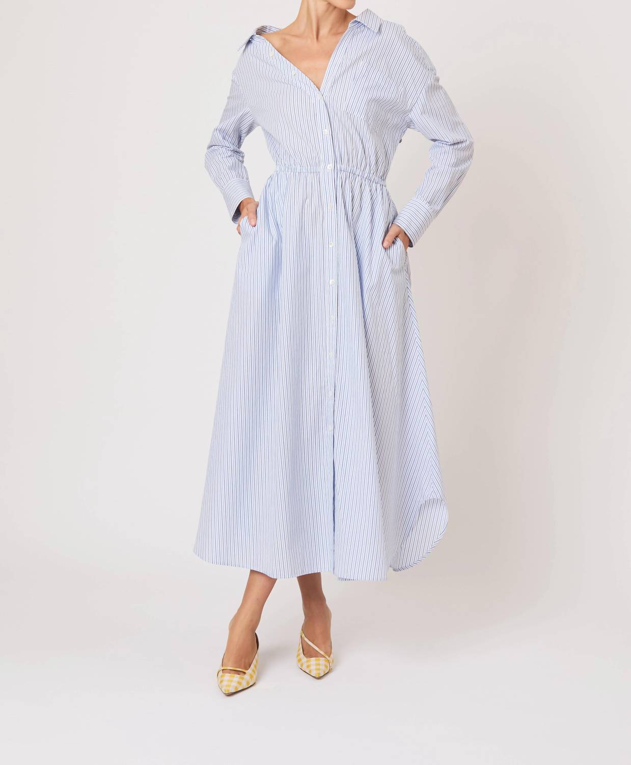 Rosie Assoulin - Falling Off The Shoulder Dress