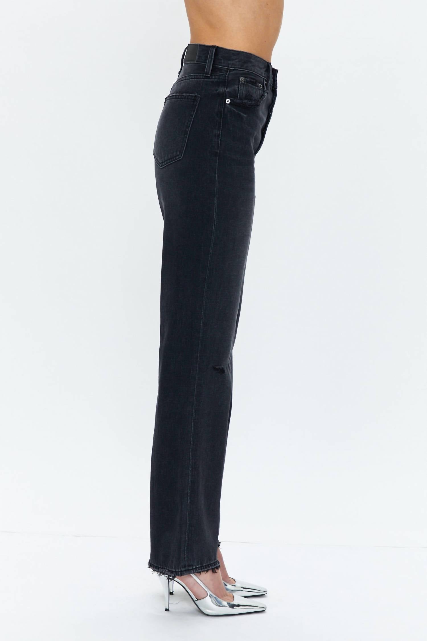 Pistola - Cassie Super High Rise Straight Jeans