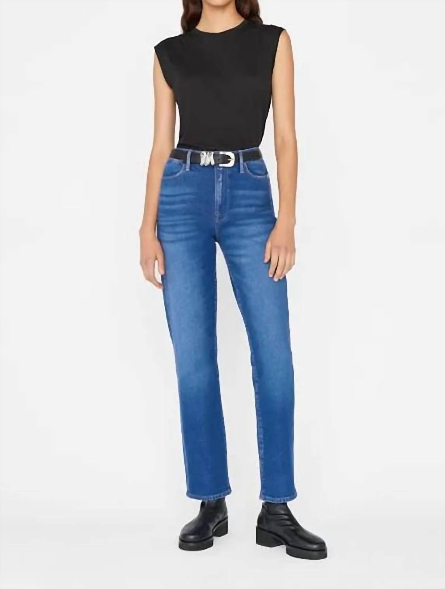 Frame - Le Super High-rise Straight Jean