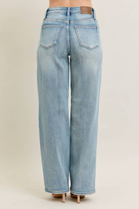 Judy Blue - Destroy And Knee Patch Straight Jean