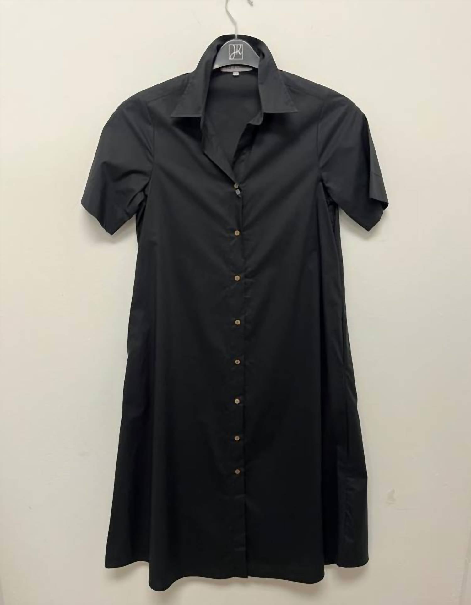Vlt'S By Valentina'S - Women's Cotton Poplin Shirt Dress