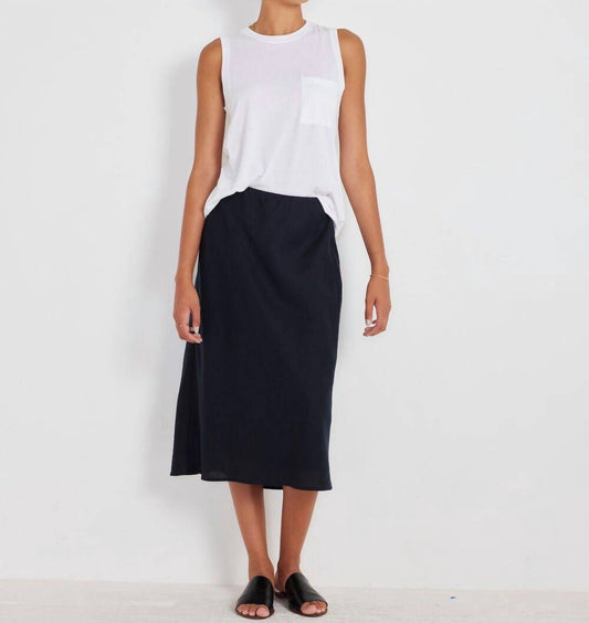 Not Monday - Rian Linen Skirt