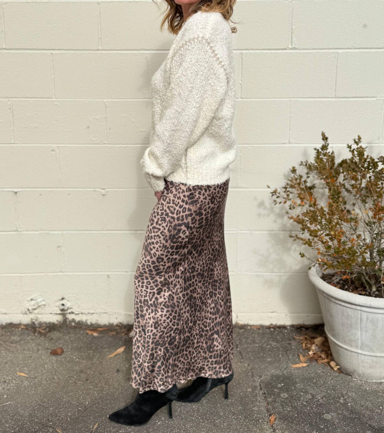 Z Supply - Izabel Leopard Maxi Skirt