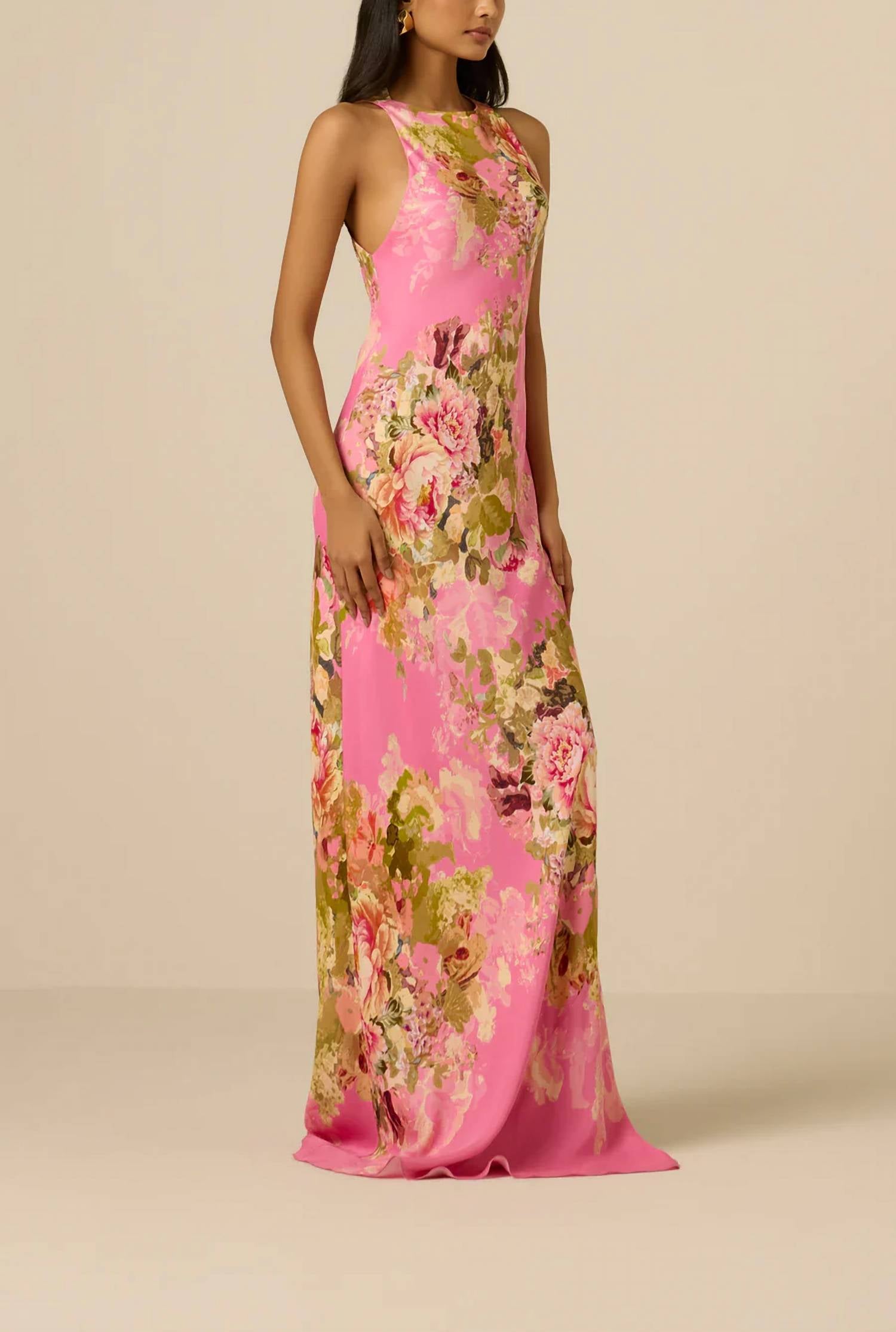 Hemant & Nandita - Saro Bias Maxi Dress