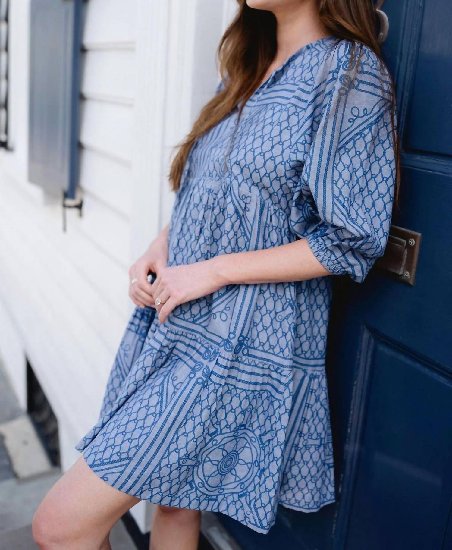 Briton Court - Sienna Nautical Rope Mini Dress