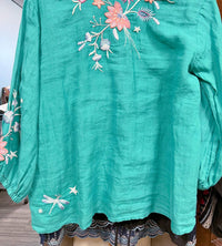 Johnny Was - Phoebe Boyfriend Easy Blouse