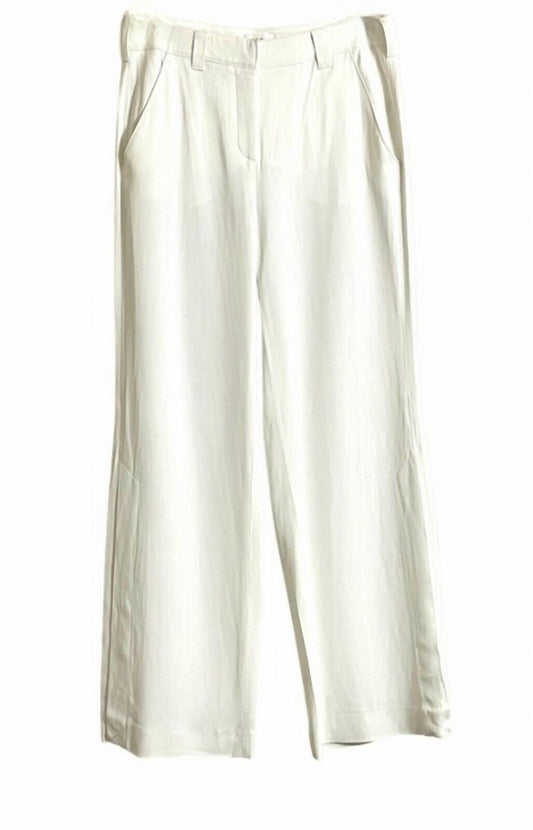 A.L.C. - Women's Miles Wide Leg Split Hem High Rise Pants