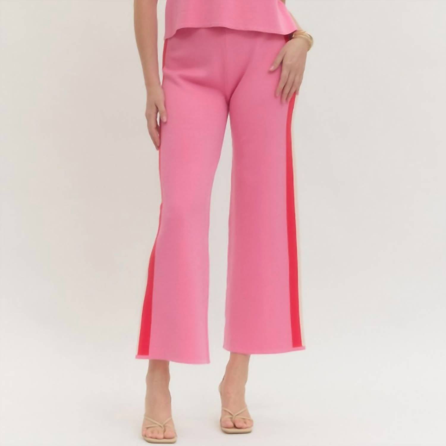 Entro - Bella Side Stripe Pants
