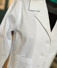 Elliott Lauren - Women's Flower Tonal Jacquard Jacket