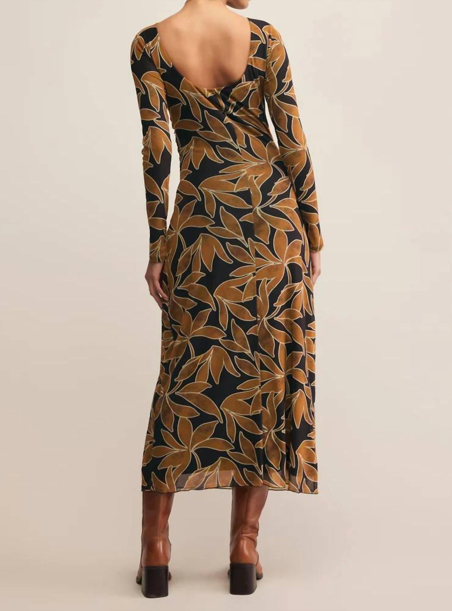 Z Supply - Spellbound Mesh Floral Maxi Dress